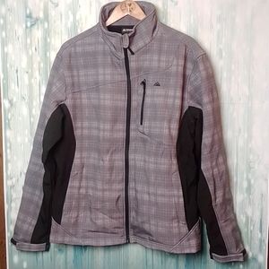Snozu performance jacket gray & black Large
